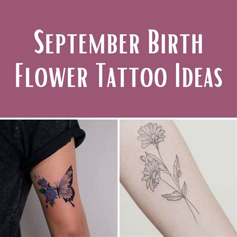 Top 84 September Birth Flower Tattoo Ideas In Eteachers