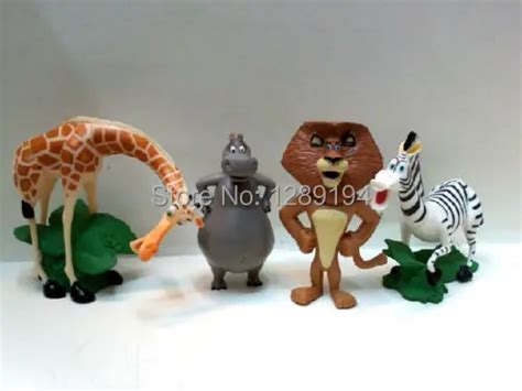 1 Set Madagascar 3 Collection Figures Toysmadagascar Toys For Kids