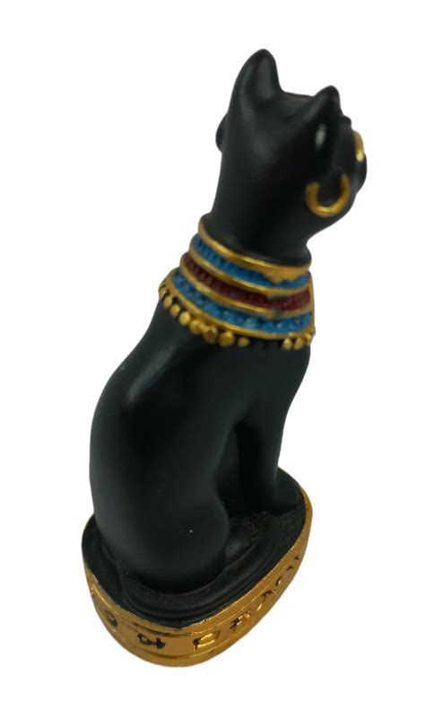 Deusa Bastet Mini Preto Sagrado Templo Artigos Religiosos E Esotéricos