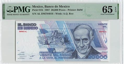 20 000 Pesos Mexico Numista