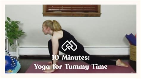10 Minutes Yoga For Tummy Time Moment For Movement Youtube