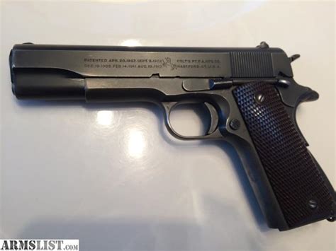 Armslist For Sale Wwii 1943 Colt 1911a1 45 Acp