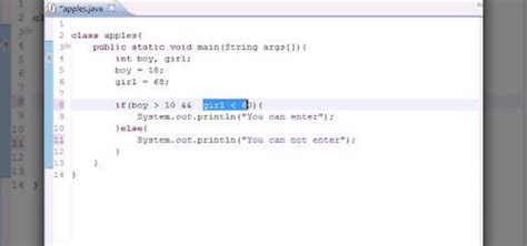 How To Use Logical Operators In Java Programming Java Swing Jsp