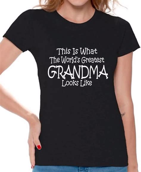 Worlds Greatest Grandma Women T Shirt Mothers Day T Best Mom