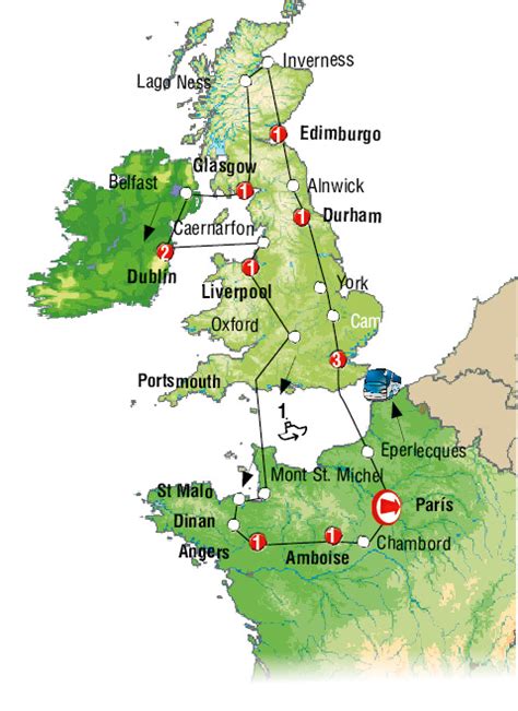 Ireland special interest group of the ontario genealogical society. Francia, Inglaterra Escocia e Irlanda con Paris - PJR ...