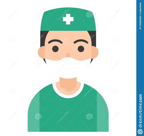 Surgeon Icon Vector From Classics Collection Thin Line Surgeon Outline