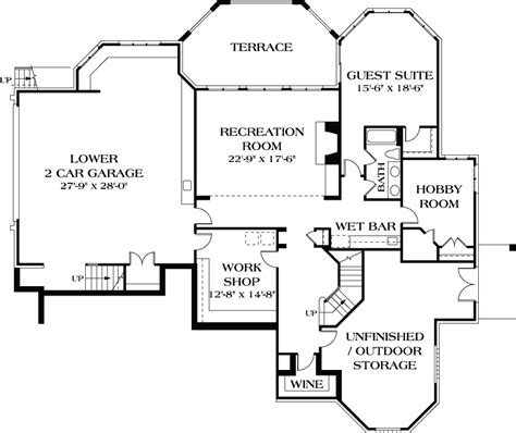 European House Plan 5 Bedrooms 5 Bath 7996 Sq Ft Plan