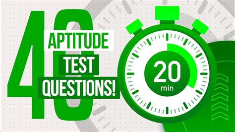 40 Aptitude Test Questions Includes Practice Questions And Explanations