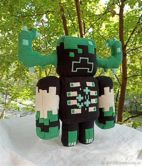 Minecraft Warden Light Green Plush Toy Buy On