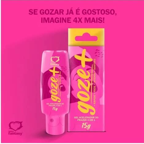 Gel Goze Mais Acelerador Do Prazer Em Orgasmo Sexy Fantasy Gr Sex Shop Shopee Brasil