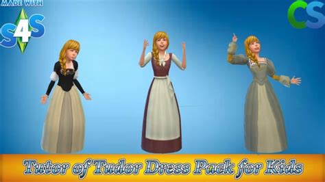 Simsworkshop Tutor Of Tudor Dress By Cepzid • Sims 4 Downloads