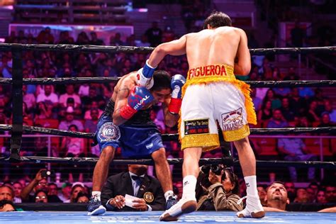 Brandon figueroa le quitó el invicto y el cetro de supergallo del consejo mundial de boxeo a luis pantera nery, para unificar los cinturones del cmb y la asociación. Photos: Brandon Figueroa Crushes Javier Chacon in Four ...