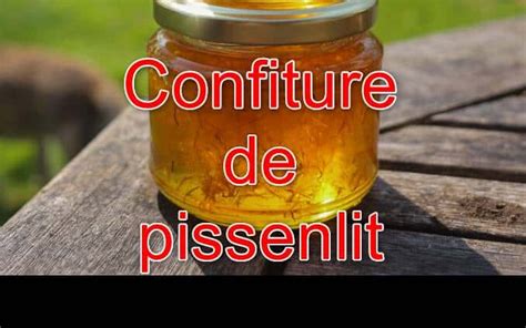6 Confitures de pissenlit sans oranges