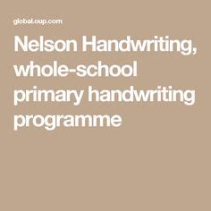 Type and watch letters magically appear on your handwriting worksheet. 8 Best Nelson handwriting images | Nelson handwriting, Handwriting, Handwriting alphabet
