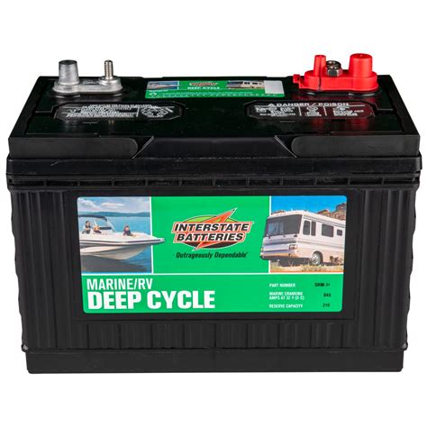 Interstate Batteries SRM 31 Marine RV Deep Cycle Battery  