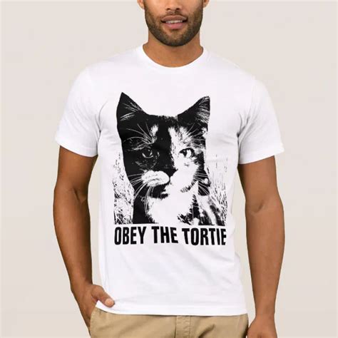 Tortoiseshell Tortie Cat T Shirts Zazzle