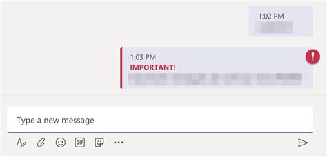 How To Mark A Sent Message As Important On Microsoft Teams