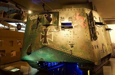 Last Of Its Kind Only Remaining German A7v Tank On Display In