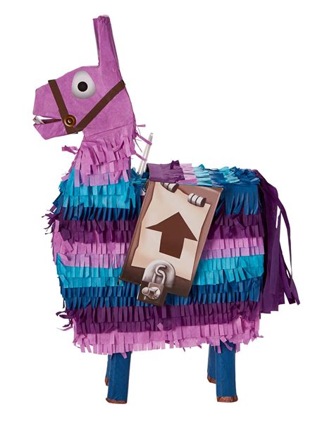 Be made of cardboard, and used for many things, like a valentine's day box at school, a pinata, or just storage for your kids 'loot', whatever that may be. Spirit Halloween Fortnite Loot Llama Piñata | Officially ...