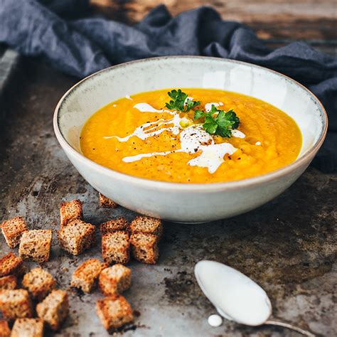 Recette Soupe de butternut noix