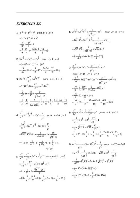 Download algebra de baldor (ejercicios resueltos. Ejercicios resueltos de el algebra de baldor | Ejercicios ...