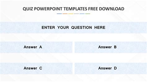 Quiz Show Powerpoint Template