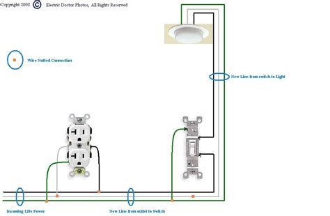 This faq has been produced to explain the different types of light switches, circuits and if you're attempting to wire anything more complicated like upgrading a 4 gang light switch to a 4 gang dimmer switch it may be. How To Wire A Light Switch From An Outlet Diagram | Fuse Box And Wiring Diagram
