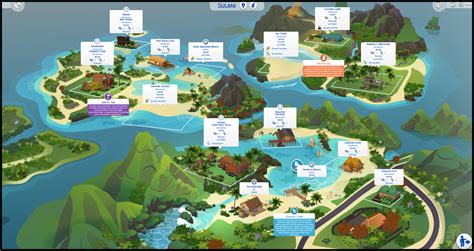 Sims 4 All Maps