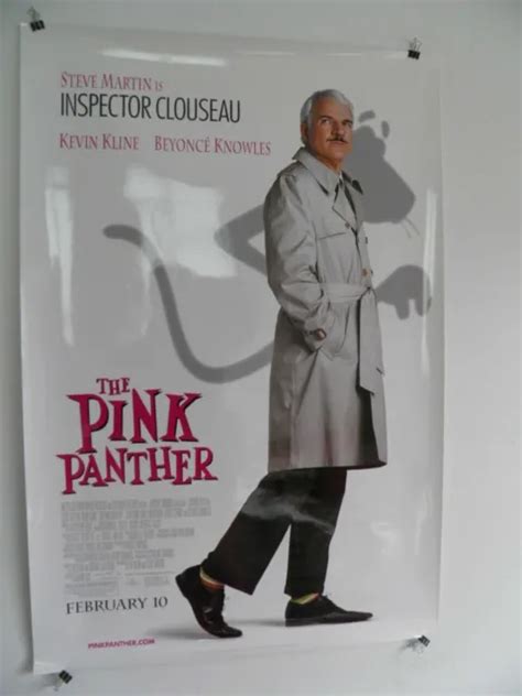 The Pink Panther 2006 Steve Martin Jean Reno Rolled Poster 27 By 40 Kevin Kline 1500 Picclick