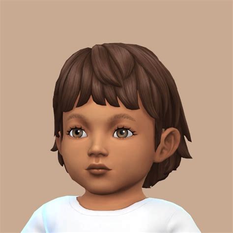 Snowy Escape Hair Converted To Infants Patreon The Sims Sims 4 Mm