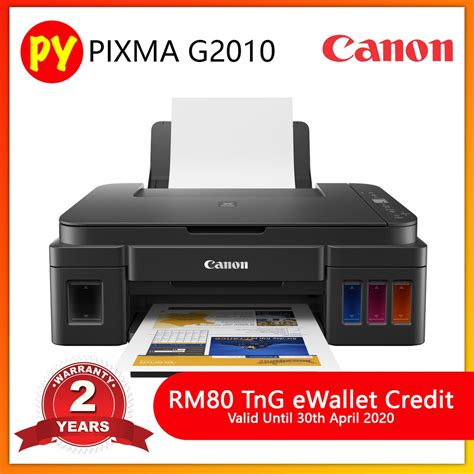 Ideal paper for your daily high intensity printing needs. Canon PIXMA G2010 Refillable Ink Tank All-In-One ( Print ...