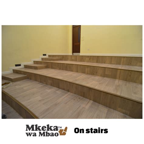 Our other products include container stalls and mini malls, shops, classrooms, offices, ablution units. Mkeka wa mbao on stairs | Floor Decor Kenya