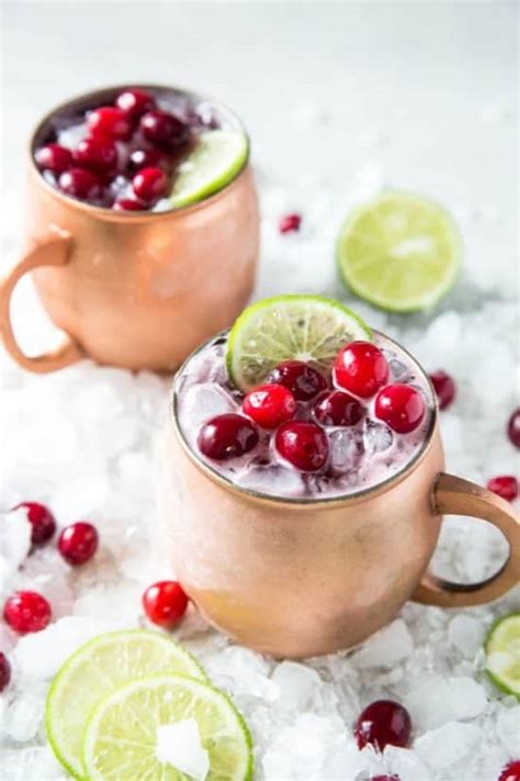 Cranberry Moscow Mule Spoonful Of Flavor