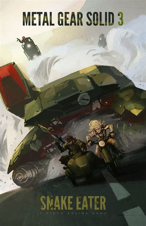 Snake eater is the latest stealth action game from acclaimed konami designer hideo kojima. Art: Colin Tan's gorgeous 'Metal Gear Solid 3: Snake Eater ...