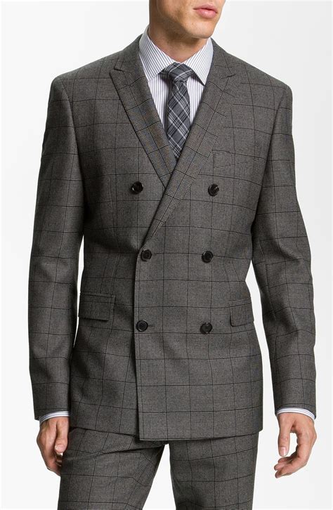 Boss Black Extra Trim Fit Double Breasted Suit Nordstrom