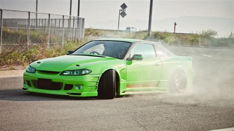 4k abstract wallpapers (7 wallpapers). Green cars tuning Nissan Silvia S15 JDM Japanese domestic ...