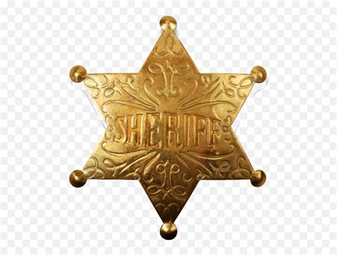 Sheriffs Badge Odznaka Szeryfa Emojisheriff Badge Emoji Free