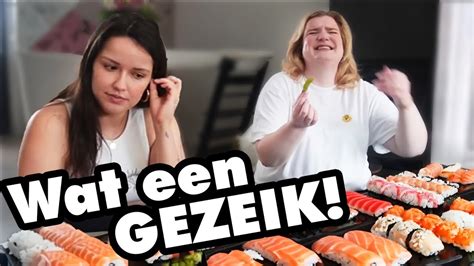 Sushi Mukbang Met Vera Camilla 🍣 Sophie Ousri Youtube