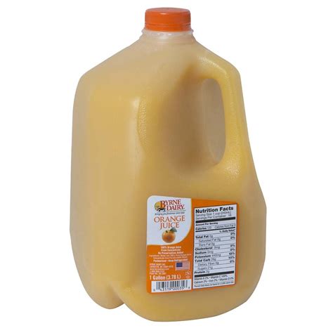 Byrne Dairy Orange Juice 1 Gallon