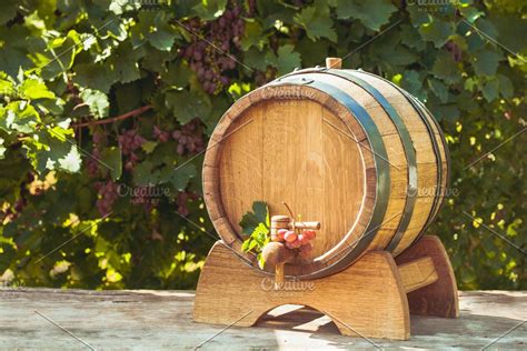 The wooden barrel #Sponsored , #wine#barrel#wooden#table | Wooden barrel, Wooden tables, Wooden