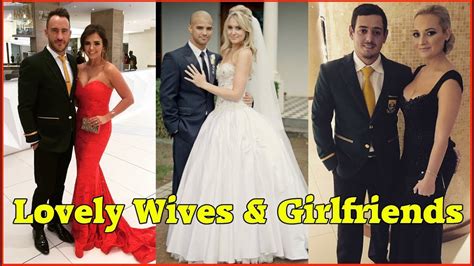 10 south african cricketers with their lovely wives and girlfriends top planet youtube