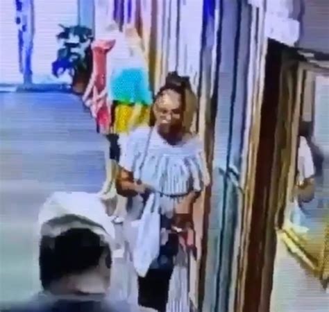 Slay Queen Caught On Cctv Camera Stealing Dress Outside A Boutique In Lagos