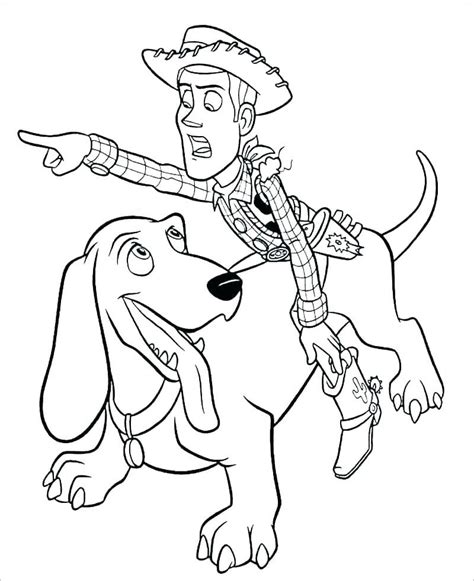 Sheriff Woody Coloring Pages Warehouse Of Ideas