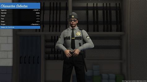 Gray Sahp Uniform Personnages Pour Gta V Sur Gta Modding