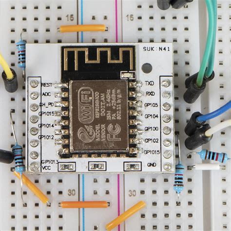 Esp8266 12f Self Contained Wifi Module Connecting And Programming Guide