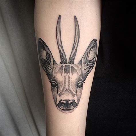 Deer Head Tattoo Best Tattoo Ideas Gallery