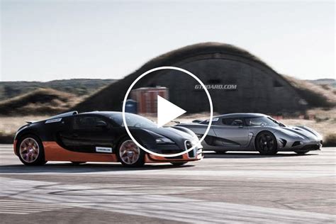 Bugatti Veyron Battles Koenigsegg Agera R Carbuzz