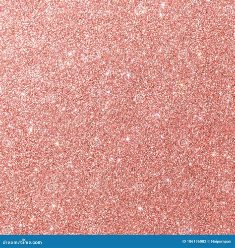 Rose Gold Glitter Texture Pink Red Sparkling Shiny Wrapping Paper
