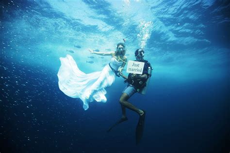 Wedding Inspiration Wanderlust Seriously Beautiful Underwater Wedding