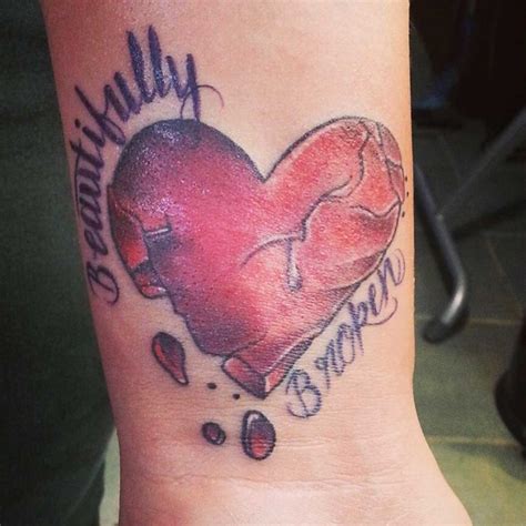 16 Famous Broken Heart Tattoo Ideas Images List Bark